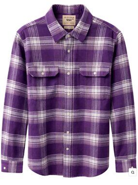 Levi's/Levi Strauss Co Men's Jackson Worker Flannel Overshirt, Purple